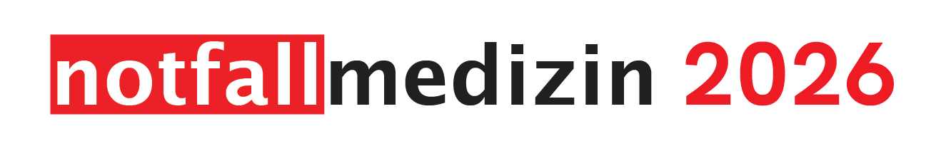 Logo des 12. Kongresses der Arbeitsgemeinschaft für Notfallmedizin: "notfallmedizin 2026"